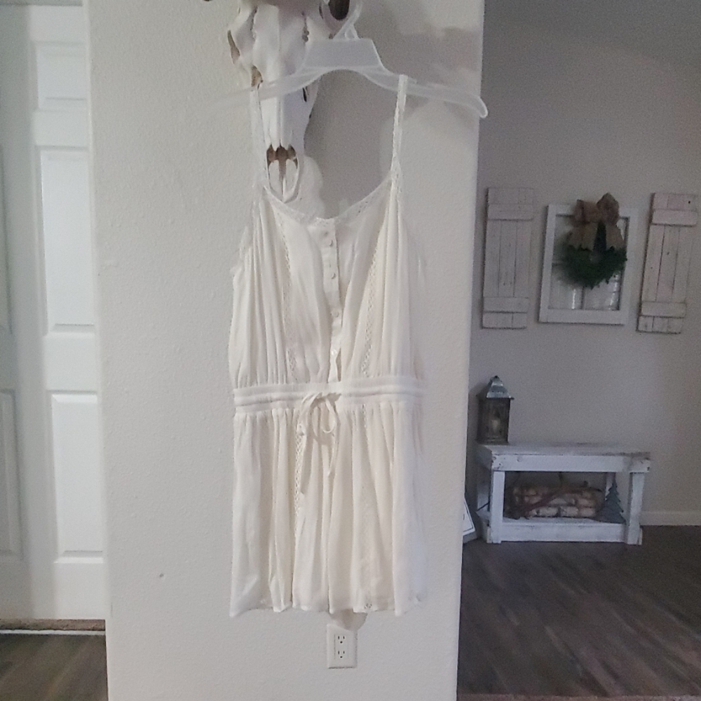 Nanamacs pixie romper (vanilla)